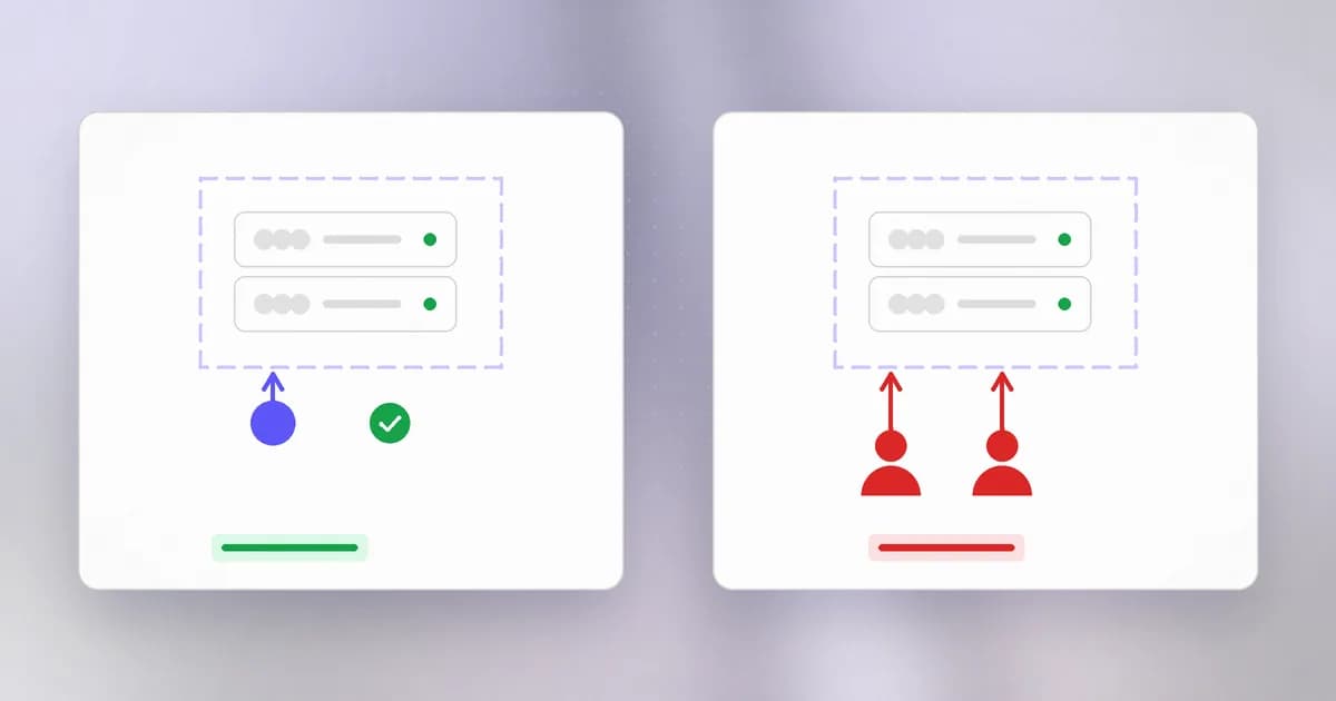 Two machines side by side: a service listening on localhost only is reachable from the machine itself, while one listening on all interfaces is reachable from the network