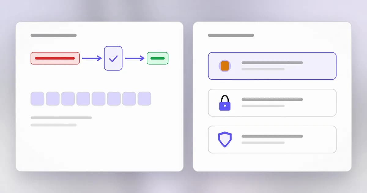 Two ways to stop an overflow: a size-checked copy that truncates the input, and layered defences of canary, non-executable memory and randomisation