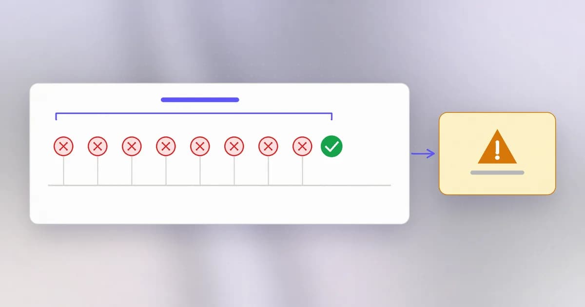 A run of failed logins from one address followed by a success, matched by a rule that raises an alert