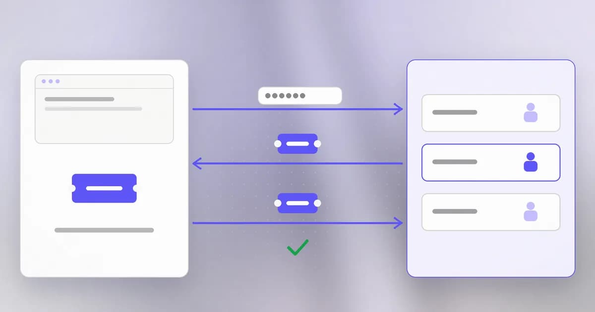 Step by step: login creates a session, the browser receives an ID in a cookie and sends it back on every request
