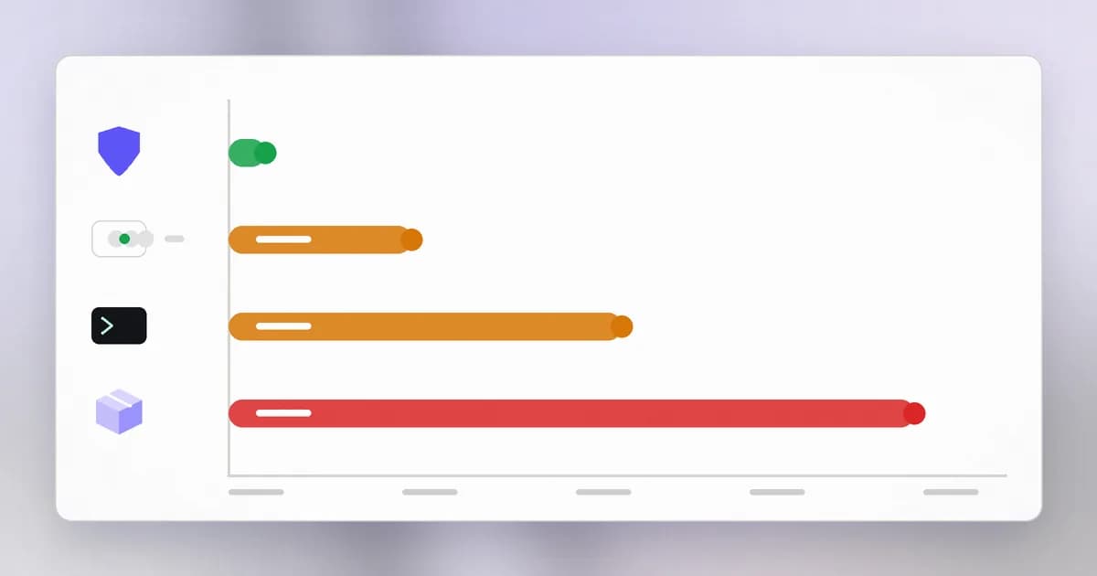 A timeline showing a browser fixed in hours while operating system stores, Go programs and old container images stay exposed for much longer
